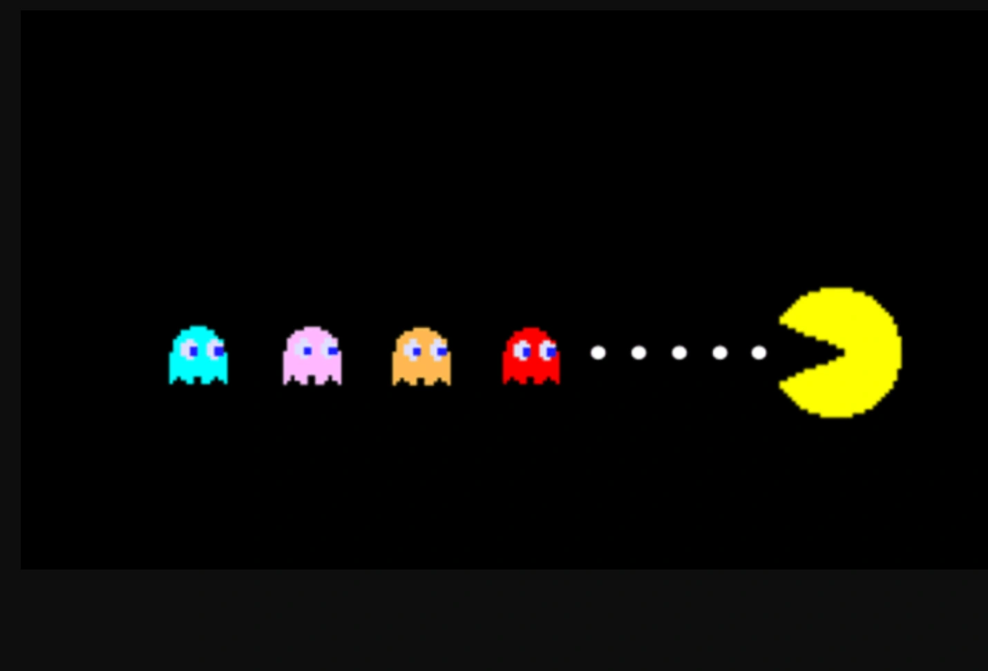 pacman ghost movement pattern