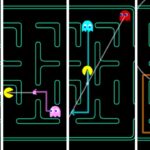 pacman ghost movement pattern